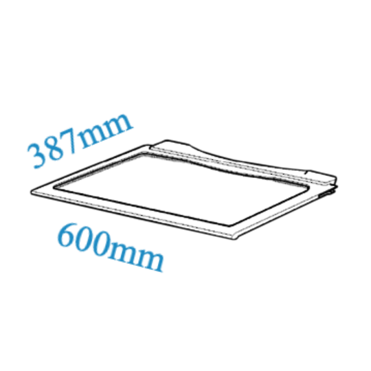 Westinghouse Simpson Electrolux Fridge Middle Shelf NB430SJ