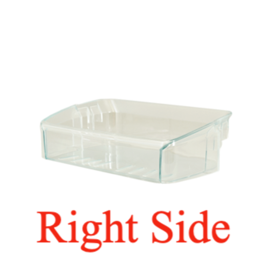 Westinghouse and Simpson Fridge Half Shelf Right Side of Door WBM3700PB, WBM3700SB, WBM3700WB, WBM4000SB, WBM4000WB, *1783