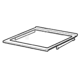 Westinghouse Electrolux Simpson Fridge Glass Shelf Inside the Fridge SSM6100WA, *61061