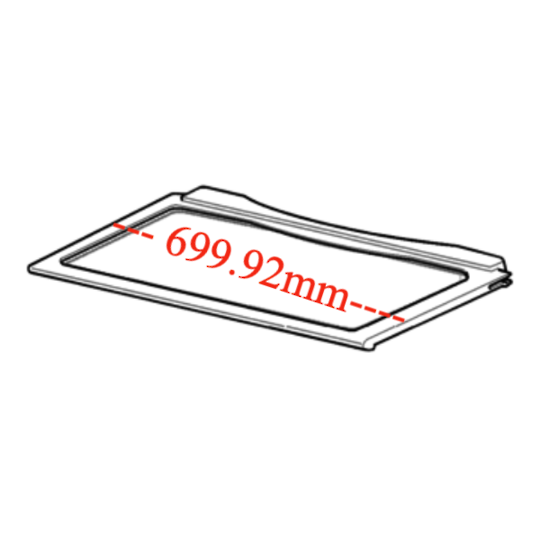 Electrolux Fridge Glass Shelf Uppereh E5167SB, 699.92
