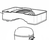 Electrolux Kelvinator Fridge Drip Tray