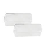 Westinghouse and Simpson Fridge Dairy Lid Door Shelf Cover Left and Right RJ446V, RJ425V, RJ442V, RJ443V, RJ445V, BJ383V, 56542