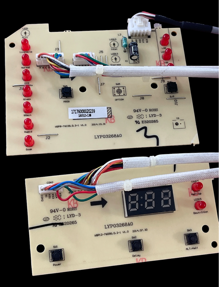 Baumatic Classique Dishwasher Display Pcb BDW453SS1