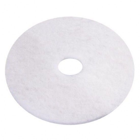 Nilfisk SC800-71 355mm ECO White Floor Pads 5 Pack 10001921 – Polishing & Finishing Pads