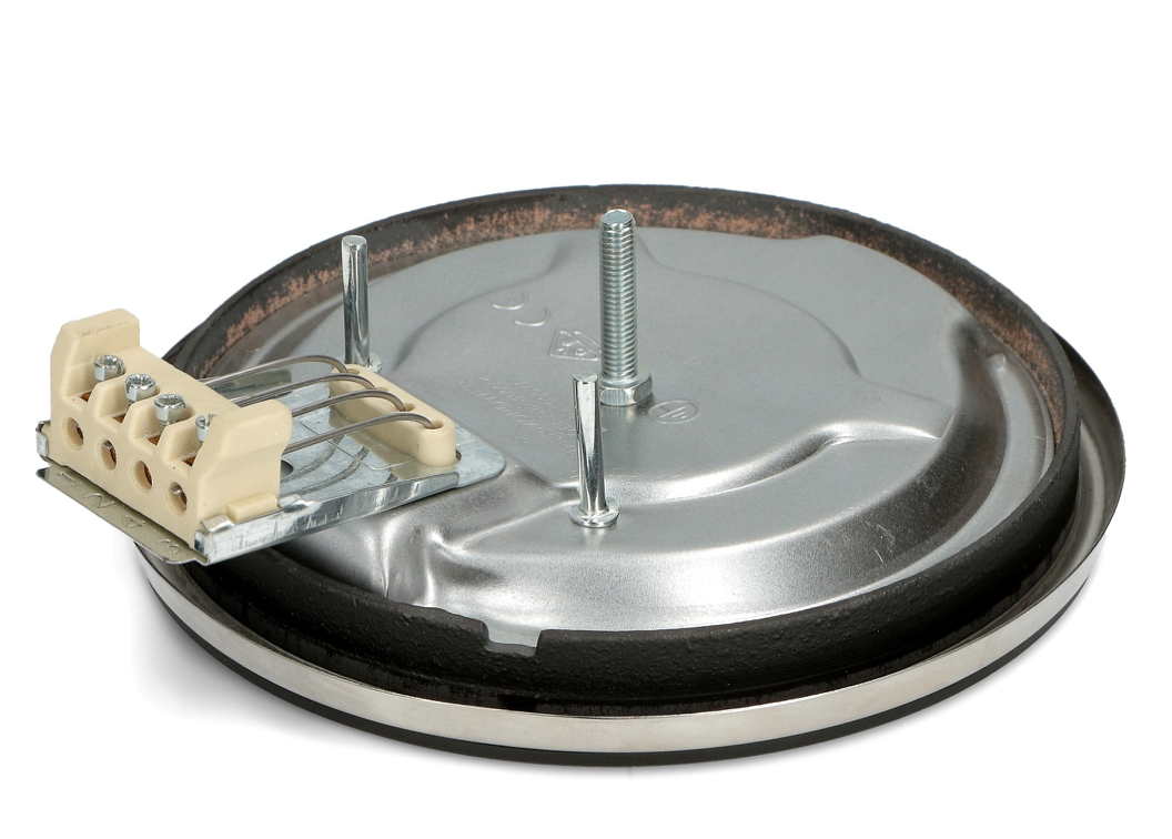 Omega, Everdure, Fisher & Paykel and other common brands. Oven cooktop solid hotplate element, small 1000W. 4 Wire