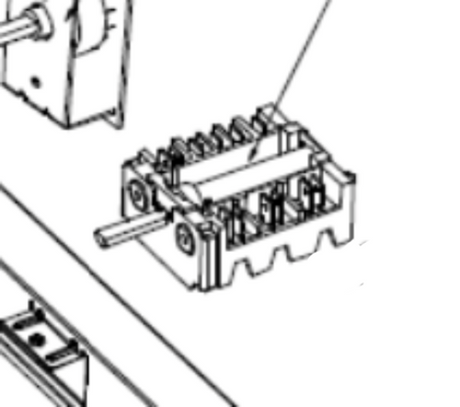 Everdure Oven Selector Switch UFCS69, 0+9 Position