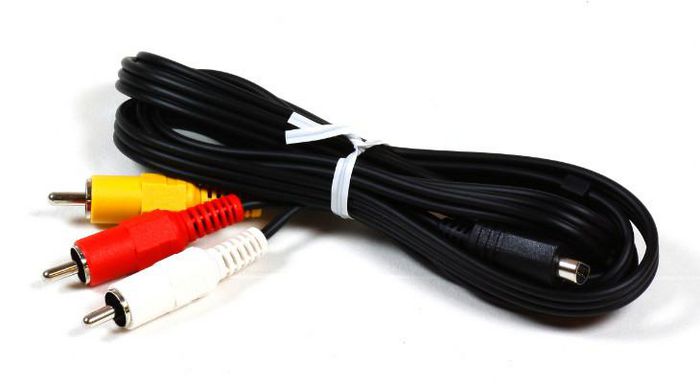 Camera A/V Cable 183820511 for DCR-DVD602E / DCR-HC21E / DCR-HC52E – Suitable for Sony