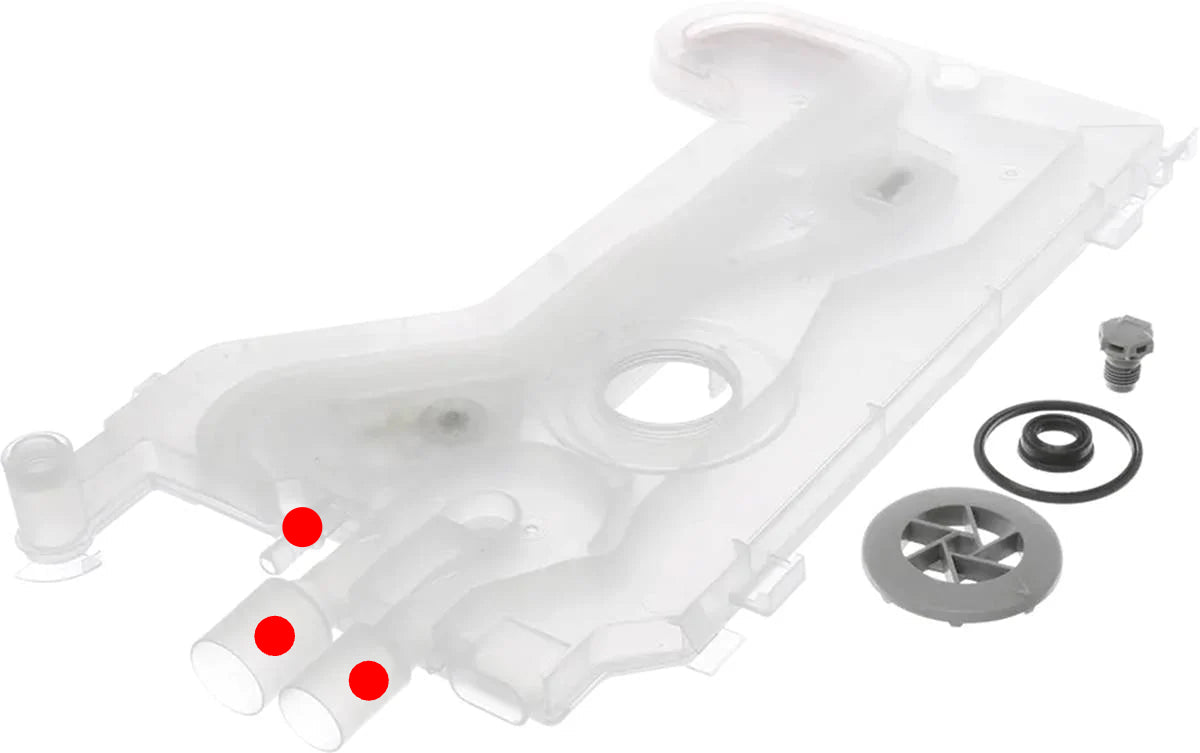 Bosch Dishwasher Water Inlet Splitter Original 3 pipe HA18582v2