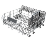 Bosch Siemens Dishwasher Lower Basket Complete With Cutlery Basket