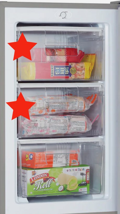 Robinhood Omega Freezer Top Or Middle Draw