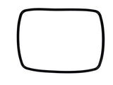 Belling Oven Door Seal for larger oven on Left Side
