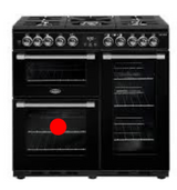 Belling Oven Door Seal for larger oven on Left Side