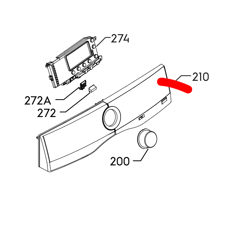 AEG Dryer Dispenser Cover Or Front Panel T8DHE842B 91609809600, and 01 02 03