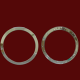 Beko Cloth Dryer Rear Chrome Outer Frame Bezel Front Door Frame 2443000200 NL A