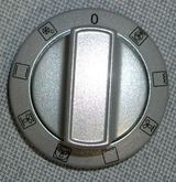Beko Oven Multi Function Switch Selector Knob Silver CSM87300GX