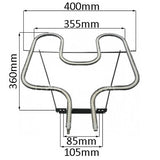 Asko Oven Lower Bake Element CI9672W,262679