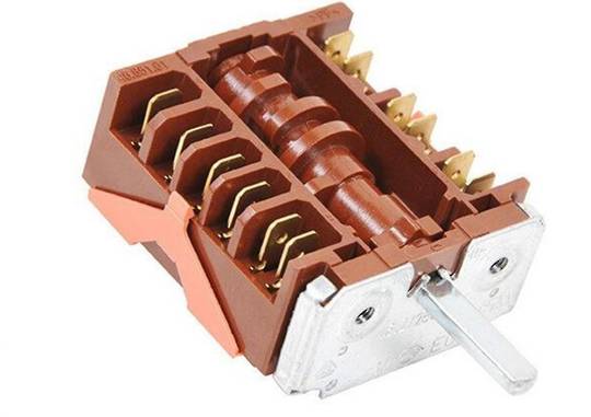 Beko Ariston Indezit Omega Everdure, Whirlpool Electrolux, Hot Plate Switch Single, 6 + O Position. 163100005
