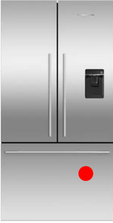 Fisher & Paykel Freezer Door RF610 Stainless Steel Without Gasket And Handle 900mm x 613mm