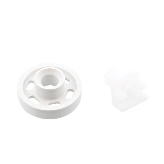 AEG Electrolux Zanussi Dishwasher Lower Basket Wheels Type 2, Grey Or White Pack of 1