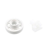 AEG Electrolux Zanussi Dishwasher Lower Basket Wheels Type 2, Grey Or White Pack of 1