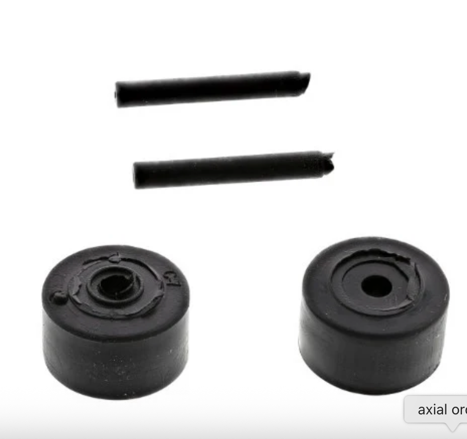 Electrolux AEG Wheel Front X2 for listed Model number