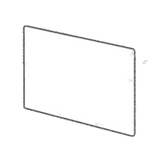 Westinghouse Simpson Electrolux Door Middle Glass WVE616