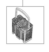 Westinghouse Dishwasher Cutlery Basket WSF6604WA (95600405600) WSF6604XA (95600405500)