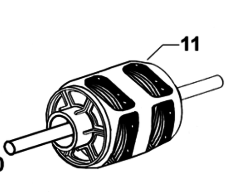 Fisher Paykel Elba Dryer Motor Split Phase