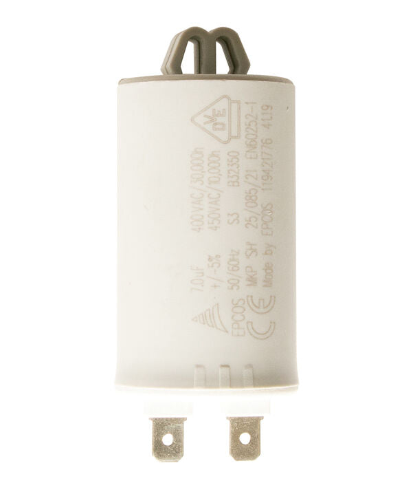 Fisher & Paykel Elba Dryer Capacitor 7UF Micro-Farad, Motor Capacitor 427906P, 427906