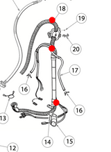 Fisher & Paykel Washing machine Drain Hose & Harness Assy WA1068P1 WA1068G1