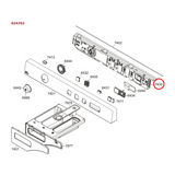 Asko Washing Machine Pcb Top Display W6564
