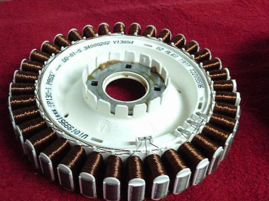 Fisher Paykel Washing Machine Motor Stator Assy Smart Drive WL80, WL70, WA80, WA55, 438516P