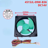 Panasonic Fridge Freezer Fan Motor   cooling fan MODEL 4515JL-09W-B36 DC14V 0.15A