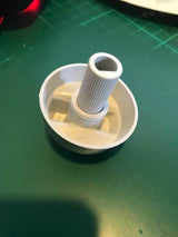 Compatible Oven and Cooktop Knob Silver Gas Or Electric 1004