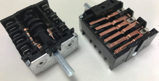Beko Ariston Indezit Omega Everdure, Whirlpool Electrolux, Hot Plate Switch Single, 6 + O Position. 163100005