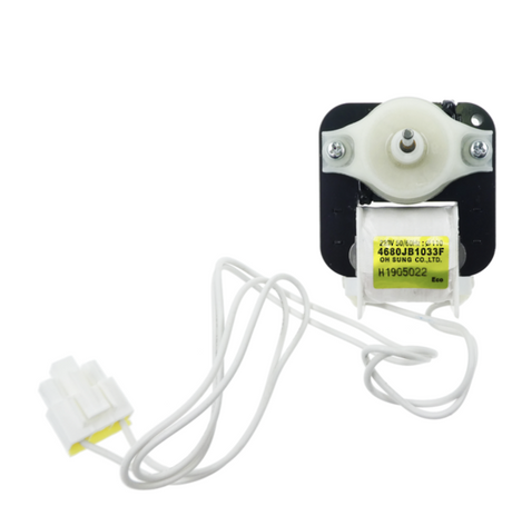 LG Fridge Fan Motor - 4680JB1030F 4681JB1018F