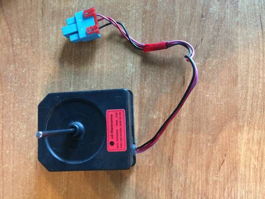 LG Fridge Fan Motor Freezer Section, GC-B409BTQW