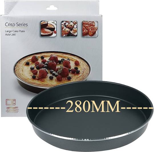 Whirlpool Microwave Crisper Plate Dish Cake, Dish Cake AVM280 - H45