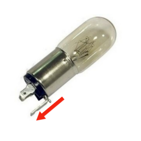 Microwave Light Bulb Lamp Metal Base Version