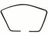 Whirlpool Oven Door Seal 6AKP69, 6AKP513/IX, 6AKP603IX, AKP500, AKP600, AKP700 **11333 **818109