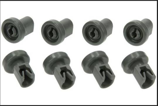 Simpson Westinghouse Dishwasher Upper Basket Wheels ESL4143, DX103SK, DX103W. 50286967000 50286967000, DX203SK, DX203WK, 52C850S