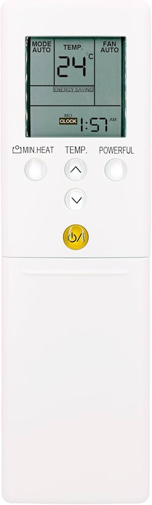 Fujitsu Air Conditioner Remote Control AR-REW3E – Genuine Remote for ASTG / ASTH Series