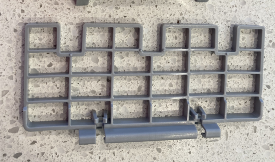 Fisher Paykel Dishdraw Dish Draw Glass Holder Left Side DD60DAW8, DD60DAX8, DD60DAW9, DD60DAX9, DD60DCW9, DD60DCX9, DD60SAX9, Dd