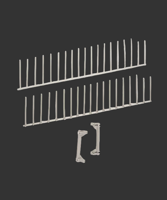 Fisher & Paykel Dishwasher Left Side Rack Clip Number 2 on Diagram (CROCK INS FOLDDOWN 608)