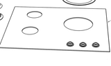 Fisher Paykel Cooktop Ceramic Only Glass Top