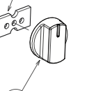 Fisher & Paykel Elba Oven Knob OB60S4CRX1