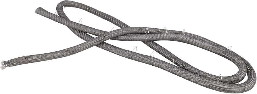 Aeg Oven Door Seal Gasket Fiber glass 27 Clip 503mm wide 371mm left or right side