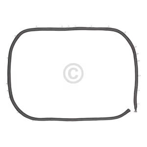 Aeg Oven Door Seal Gasket Fiber glass 27 Clip 503mm wide 371mm left or right side