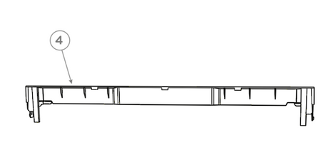 Fisher & Paykel Oven Trim Top Door