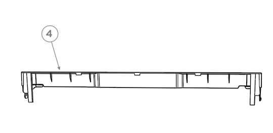 Fisher & Paykel Oven Trim Top Door